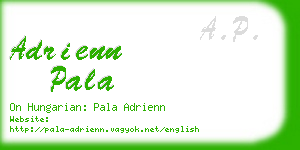 adrienn pala business card